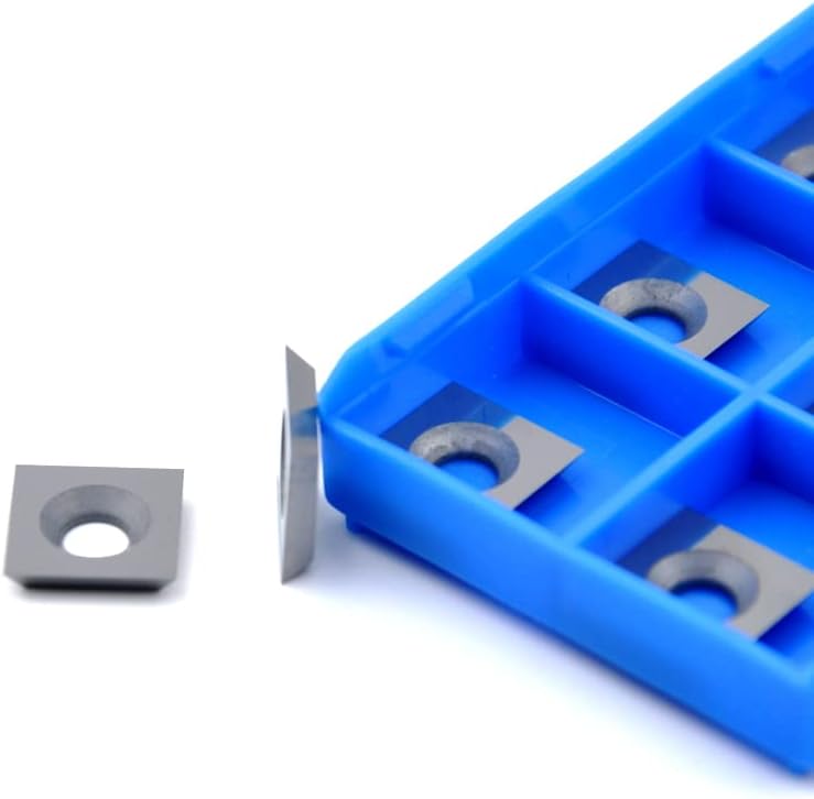 CDBP 11mm Square Straight Carbide Inserts for woodturning, 11×11×2.0mm Replacement Cutter for Woodworking Fits Spiral Helical Planer Cutter Head or lathe Turning Tipped, 10pcs - Image 4
